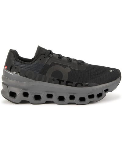 On Shoes Cloudmster Knitted Trainers - Black