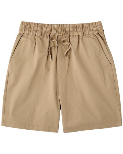 Les Deux Otto Stretch-Cotton Chino Shorts - Natural