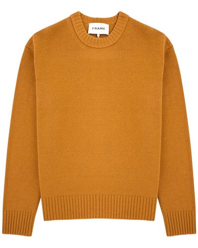 FRAME Cashmere Sweater - Orange