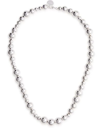 LIE STUDIO The Elly-Plated Necklace - White