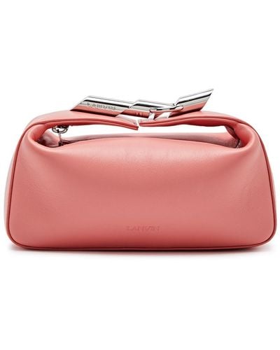 Lanvin Haute Sequence Leather Clutch - Pink