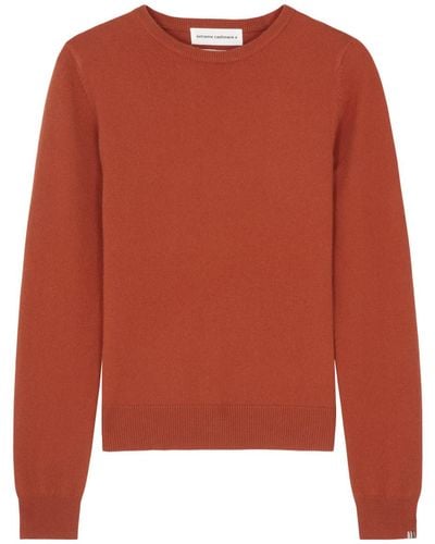Extreme Cashmere N°41 Body Cashmere-blend Sweater - Orange