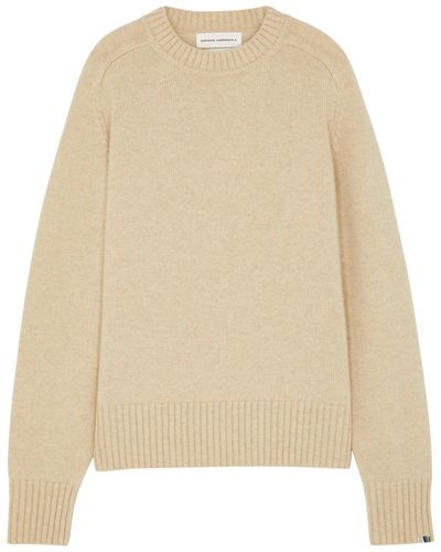 Extreme Cashmere N°123 Bourgeois Cashmere Sweater - Natural
