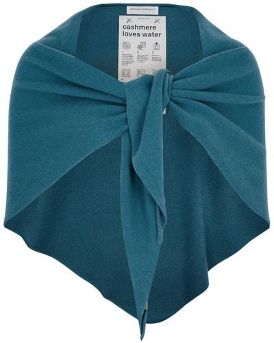 Extreme Cashmere N°150 Witch Cashmere-Blend Scarf - Blue