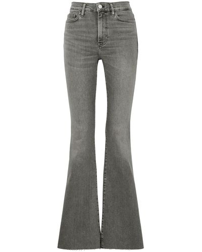 FRAME Le High Flared-leg Jeans - Grey