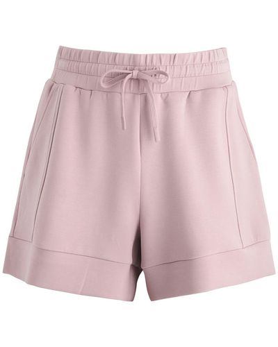 Varley Atrium Stretch-Jersey Shorts - Pink