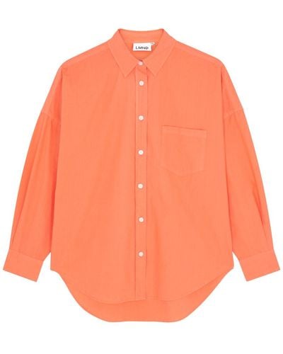 LMND Lemonade Chiara Cotton Shirt - Orange