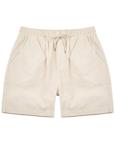 COLORFUL STANDARD Off-white Cotton Shorts - Natural