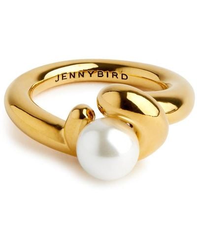 Jenny Bird Daphne -dipped Ring - Metallic