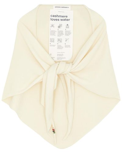 Extreme Cashmere N°150 Witch Cashmere-blend Scarf - Natural