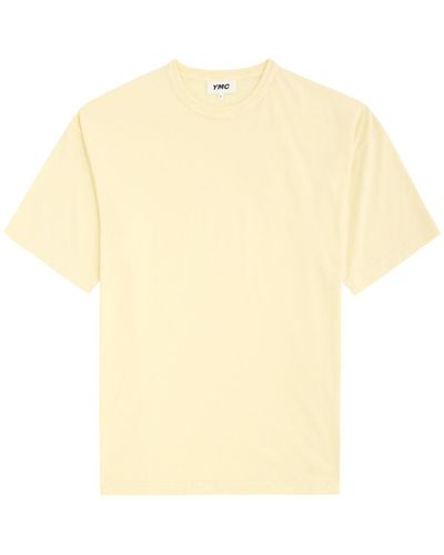 YMC Tripled Slubbed Cotton T-Shirt - Natural