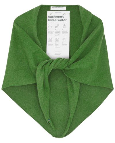Extreme Cashmere N°150 Witch Cashmere-blend Scarf - Green