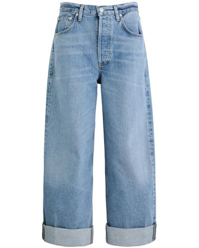 Citizens of Humanity Ayla Wide-Leg Jeans - Blue