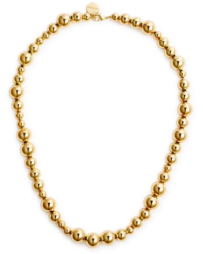 LIE STUDIO The Elly 18kt -plated Necklace - Metallic