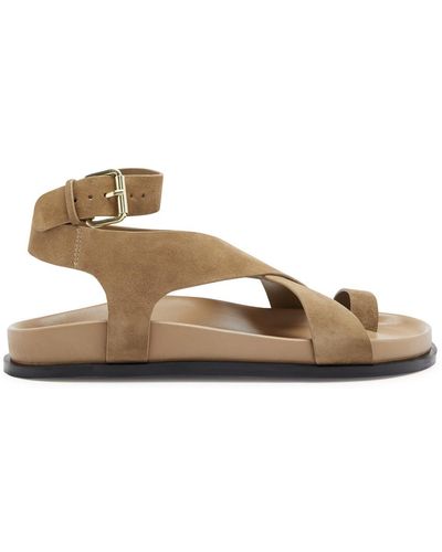 A.Emery A. Emery Jalen Suede Sandals - Brown