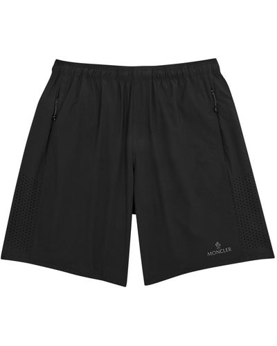 Moncler Stretch-nylon Shorts - Black