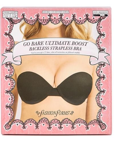 Fashion Forms Go Bare Ultimate Boost Adhesive Bra - Pink