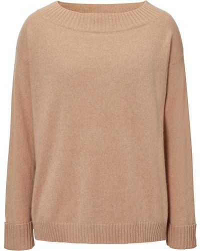 Winser London Audrey Recycled Cashmere Jumper - Natural