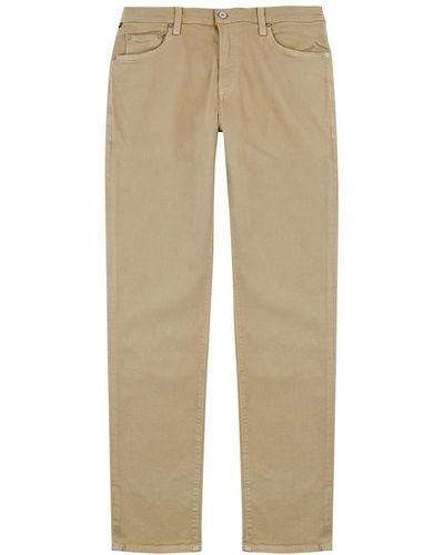 Citizens of Humanity Adler Tapered-Leg Jeans - Natural