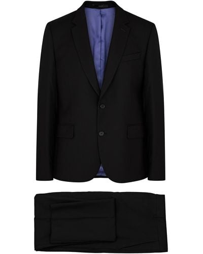 Paul Smith Soho Wool Suit - Black