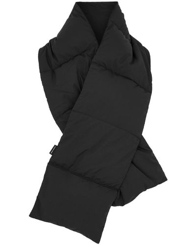 Canada Goose Quilted Shell Scarf - Black