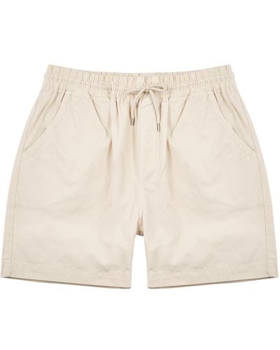 COLORFUL STANDARD Cotton Shorts - Natural