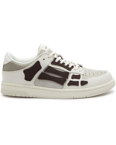 Amiri Men Skel Top Low Sneakers - White