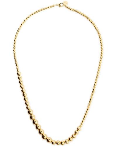 LIE STUDIO The Olivia 18kt -plated Necklace - Metallic