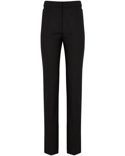 Totême Totême Slim-leg Woven Trousers - Black