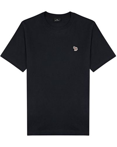 PS by Paul Smith Logo Cotton T-shirt - Black
