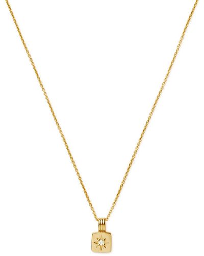 Missoma Star Ridge Mini 18kt Vermeil Necklace - Metallic