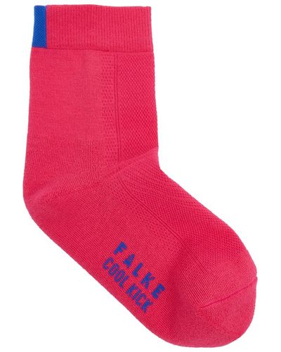 FALKE Cool Kick Jersey Sport Socks - Pink