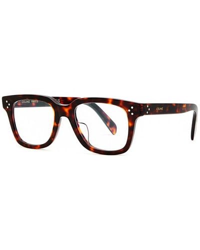 Celine Wayfarer-Style Optical Glasses - Brown