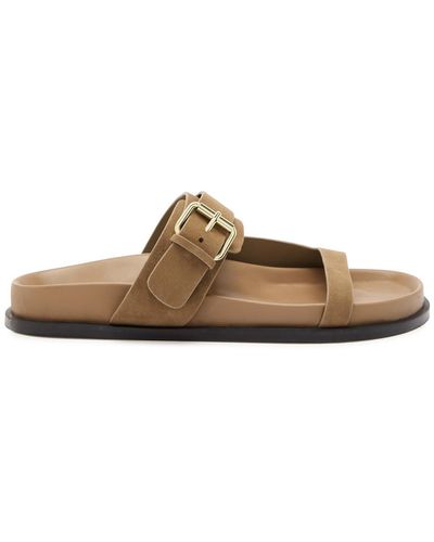 A.Emery A. Emery Prince Suede Sandals - Brown