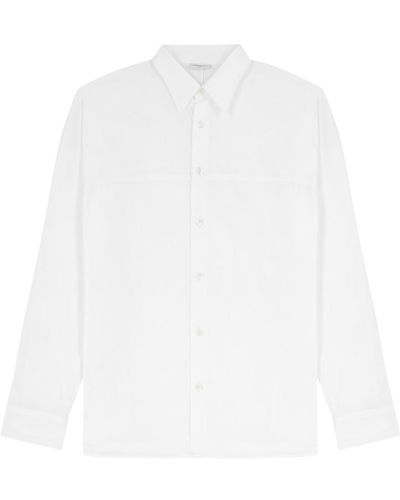 Dries Van Noten Caraby Cotton Shirt - White