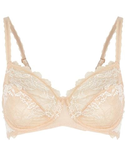 Wacoal Lace Perfection Underwired Bra - Natural