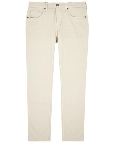 PAIGE Federal Straight-Leg Jeans - Natural