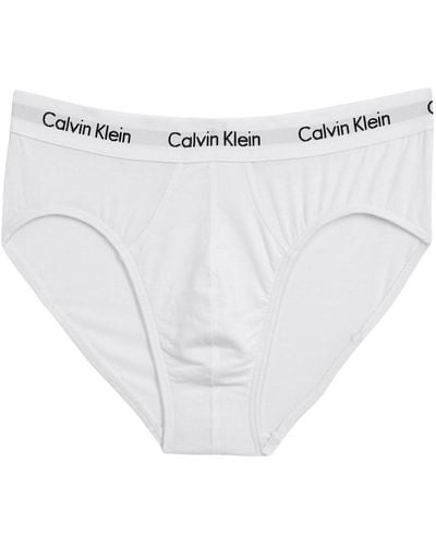 Calvin Klein Stretch Cotton Briefs - White