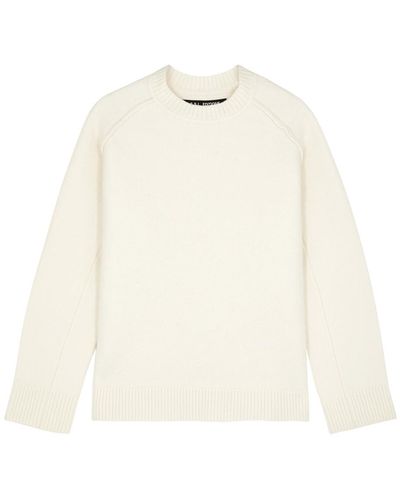 Kassl Wool Sweater - White