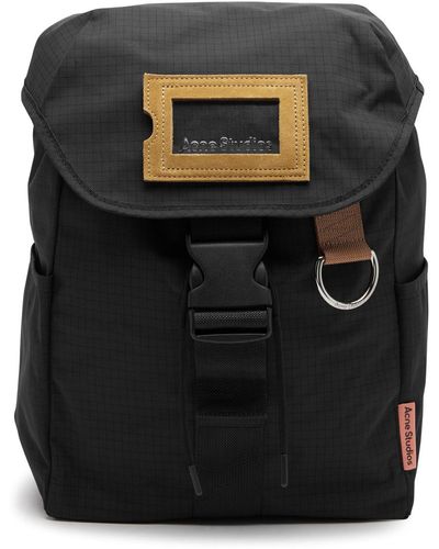 Acne Studios Ripstop Nylon Backpack - Black