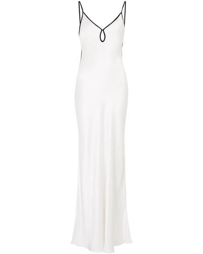 Bec & Bridge Karina Tuck Midi Dress - White