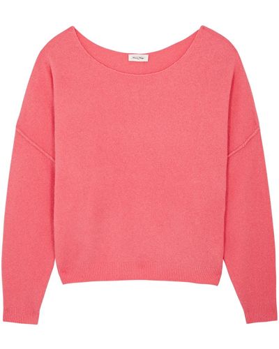 American Vintage Damsville Knitted Sweater - Pink