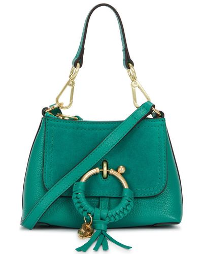 See By Chloé Joan Small Leather Cross-body Bag, Cross-body Bag, - Green
