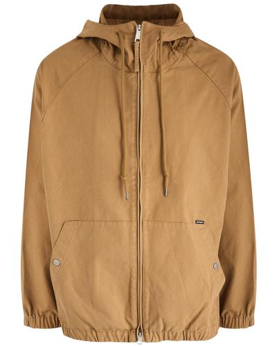 Carhartt Madock Hooded Cotton-Canvas Jacket - Brown