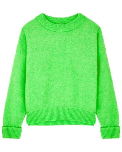 American Vintage Vitow Knitted Jumper - Green