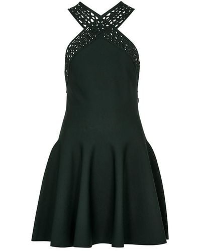 Alaïa Vienne Stretch-Knit Mini Dress - Black
