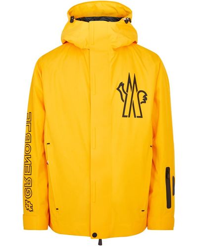 3 MONCLER GRENOBLE Moriond Shell Ski Jacket - Yellow