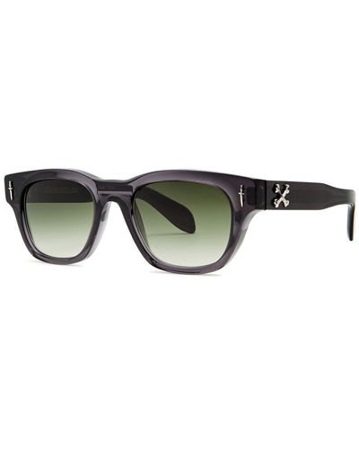 Cutler and Gross The Great Frog X Cutler & Gross X The Great Frog Wayfarer-style Sunglasses - Grey