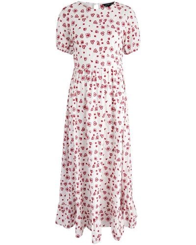 Sister Jane Doodle Bloom Embroidered Cotton Maxi Dress - Multicolour