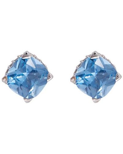 Kate Spade Little Luxuries Gold-plated Stud Earrings - Blue